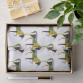 強力なユニコーンモダン抽象芸術馬の動物 薄葉紙 (ギフト)