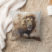 強力なライオンズ吹サンズサファリジャングル クッション (ブランケット)