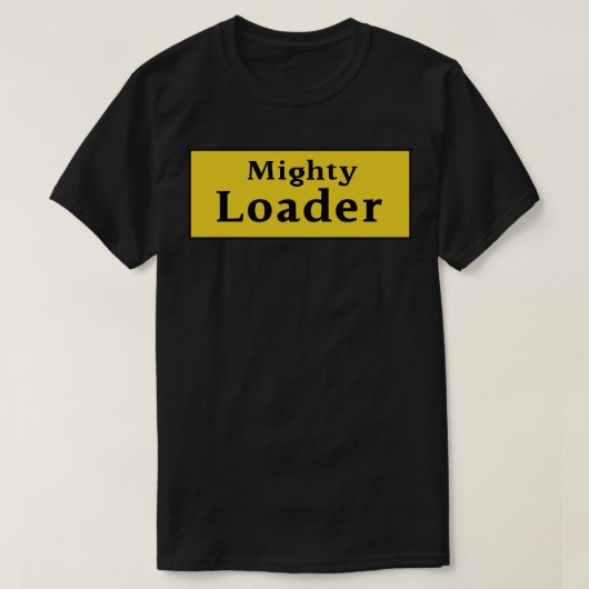 強力なロードアートラック Tシャツ (デザイン正面)