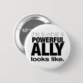 強力な同盟国 缶バッジ (正面&裏面)