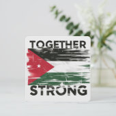 強力な支援パレスチナ 招待状 (スタンド正面)