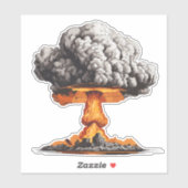 強力な核爆発 シール (シート)