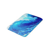 強力な海波サージデザイン バスマット (アングル)