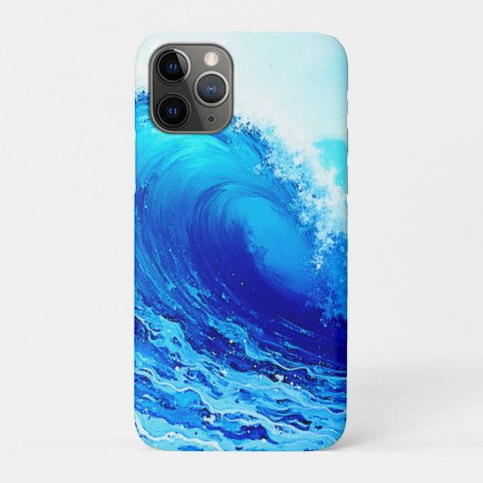 強力な海波サージデザイン Case-Mate iPhoneケース (裏)