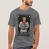 強力な父 保護者 星空のタロットアート Tシャツ (正面)