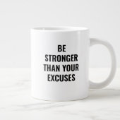 強力な特殊マグカップフィットネスまたは作業ゴール ジャンボコーヒーマグカップ (右)