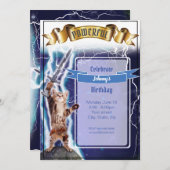 強力な猫の招待状 招待状 (正面/裏面)