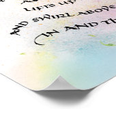 強力な神， 20"x12.5",プリント ポスター (角)