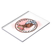 強力な美しい：ブラックガール魔法 ノートブック (左側)