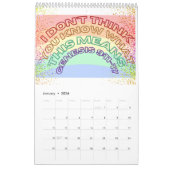 強力な聖なる書物、 経典 カレンダー (1月 2026)