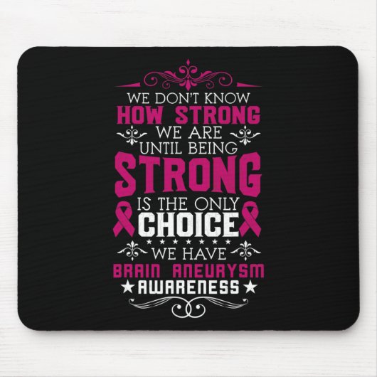 強力な脳動脈瘤認識度手術支援Gr マウスパッド (正面)