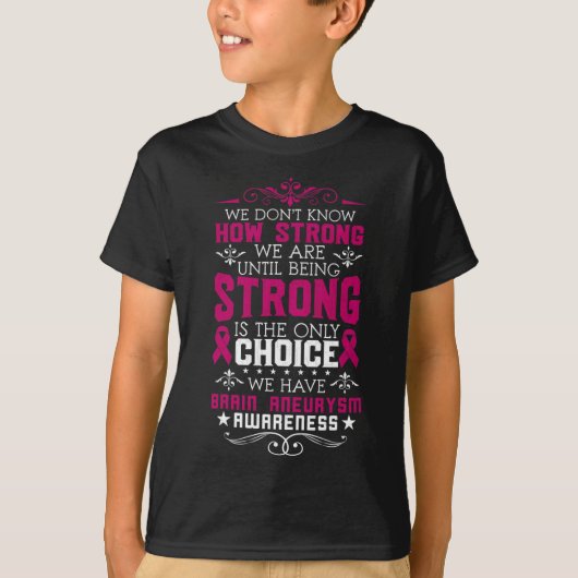 強力な脳動脈瘤認識度手術支援Gr Tシャツ (正面)