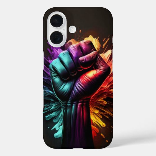 強力な色彩 Case-Mate iPhoneケース (裏面)