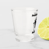 強力な蜜が入ってくる！ビー忙しバケツ漫画 ショットグラス (左)