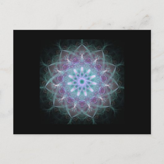 強力な高エネルギー曼荼羅 ポストカード (正面)