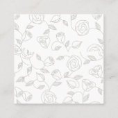 強力な3.5インチx 2.5インチ名刺 スクエア名刺 (裏面)