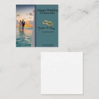 強力な3.5インチx 2.5インチ名刺 スクエア名刺