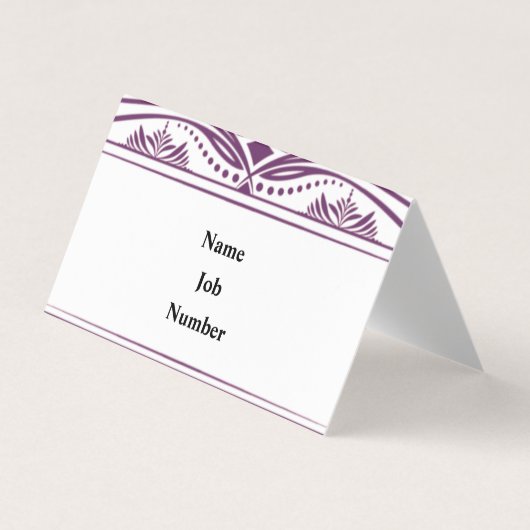 強力な3.5インチx 2.5インチ名刺 名刺 (正面)