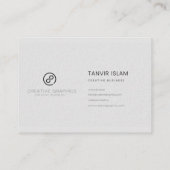 強力な3.5インチx 2.5インチ名刺 名刺 (裏面)