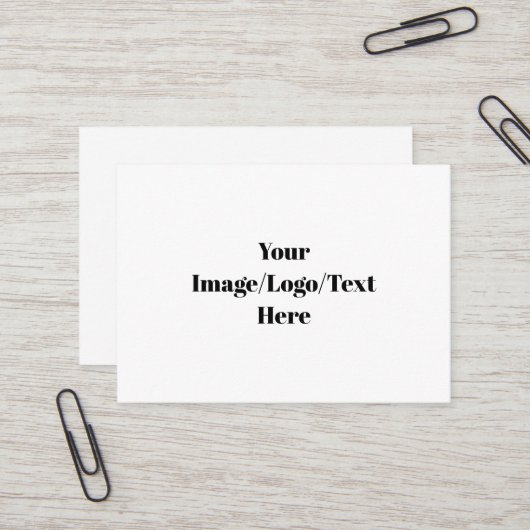 強力な3.5インチx 2.5インチ名刺 名刺 (正面/裏面インサイチュ)