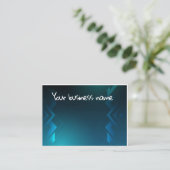 強力な3.5インチx 2.5インチ名刺 名刺 (スタンド正面)