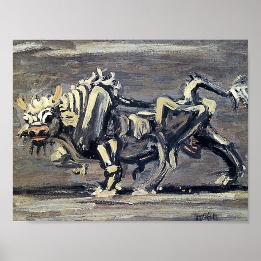 強力な「ホワイトオ絵画ックス1」のbyリー・ジュン・セブ ポスター (正面)