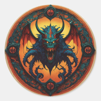 強力なesportsエンブレムを説明する ラウンドシール