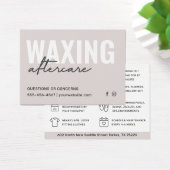 強力なWakingアフターケアカード脱毛カード (デスク)