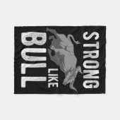 強力強力強力持ち上げボディビル2 フリースブランケット (正面(横))