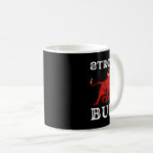 強力重量力持ち上げボディービルのように強い コーヒーマグカップ (正面右)