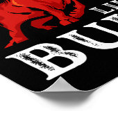 強力重量力持ち上げボディービルのように強い ポスター (角)