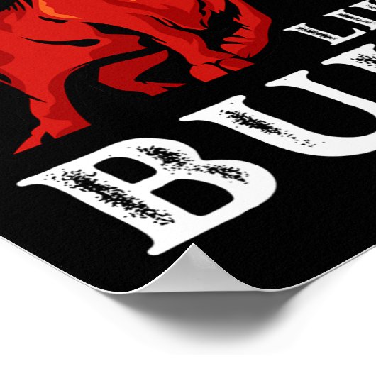 強力重量力持ち上げボディービルのように強い ポスター (角)