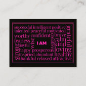 強力、8.9 cm x 6.4 cm名刺 名刺 (正面)