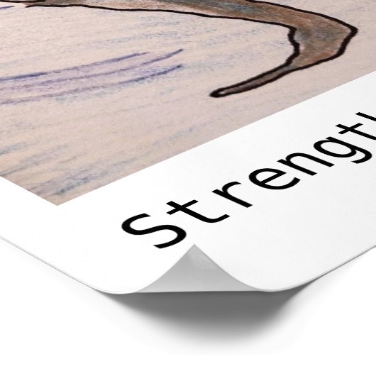 強包まれた美しい ポスター (角)