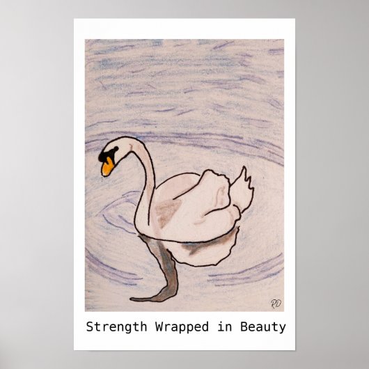 強包まれた美しい ポスター (正面)