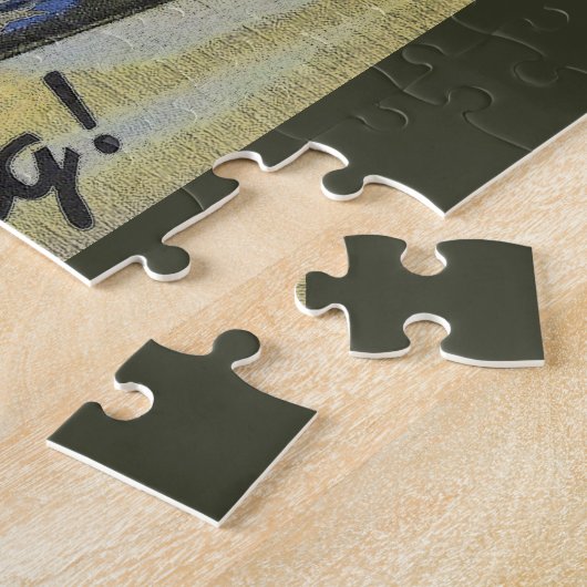 強化されたB-24解放者の第二次世界大戦のヴィンテージ ジグソーパズル (側面)