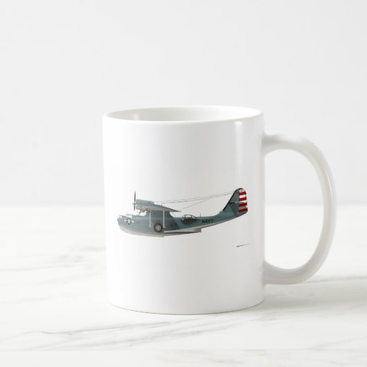 強化されたPBY-5A Catalina コーヒーマグカップ (右)
