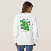 強化されたresverastrol スウェットシャツ (裏面フル)