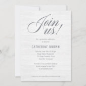 強化卒業発表招待状 招待状 (裏面)