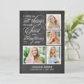 強化卒業発表招待状 招待状 (スタンド正面)