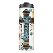 強十字架:箴言31:25 タンブラー (正面)