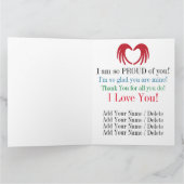 強大なお母さんのための大きいカード-中そして見て下さい カード (内部)