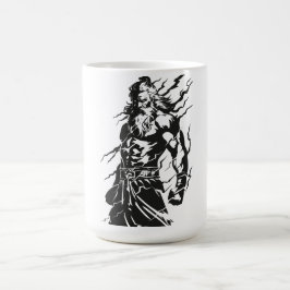 強大なギリシャの神 コーヒーマグカップ