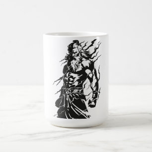 強大なギリシャの神 コーヒーマグカップ