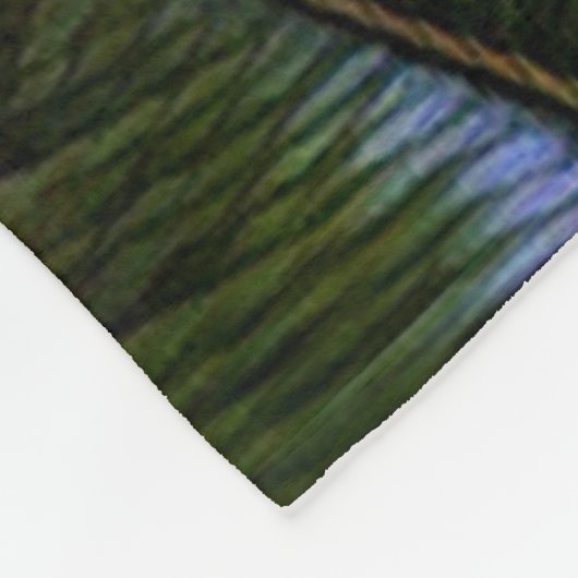 強大なジャガーとジャングルの捕食者 フリースブランケット (角)