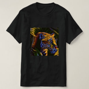 強大なジャガーとジャングルの捕食者 Tシャツ