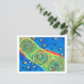 強大なタコ ポストカード (スタンド正面)