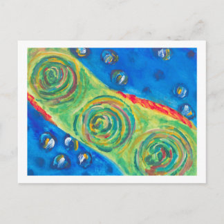 強大なタコ ポストカード