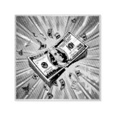 強大なドル。 セルフインキングスタンプ (デザイン)