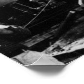 強大なフィッツ – スターンショット – 打上げ日 – ヴィンテージ ポスター (角)